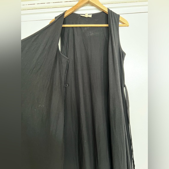 Synergy Black Wrap Dress - Picture 5 of 9